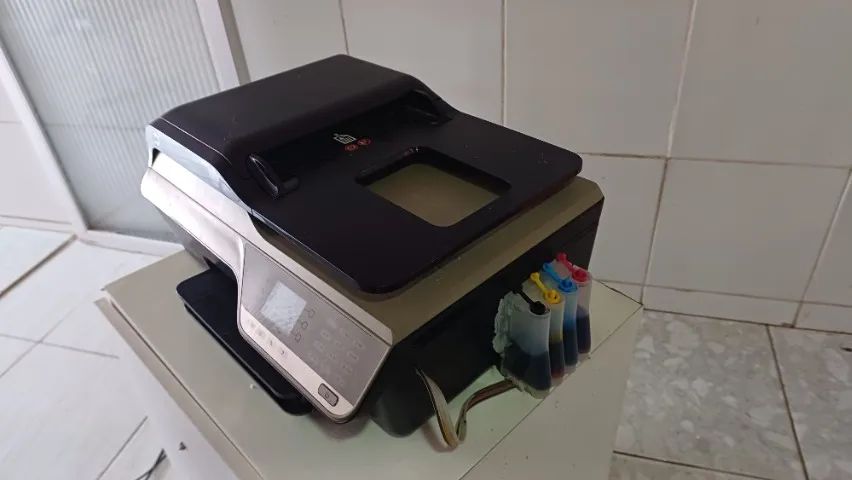Impressora HP com bulk de tintas - Foto 2