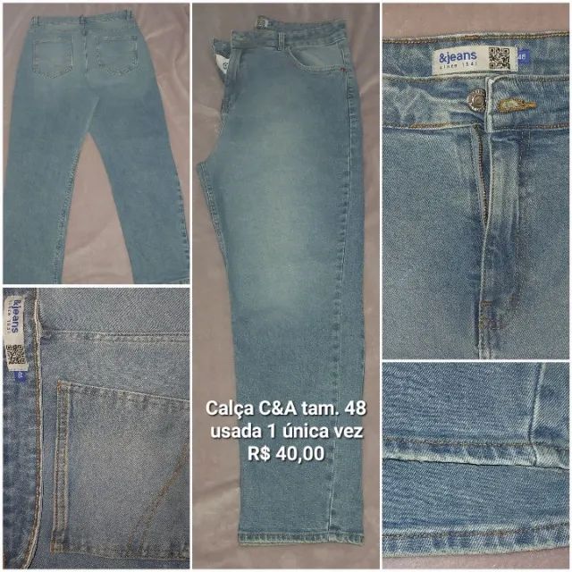 Calças Jeans Diversas Plus Size Tam. 48 e 50 - Foto 3