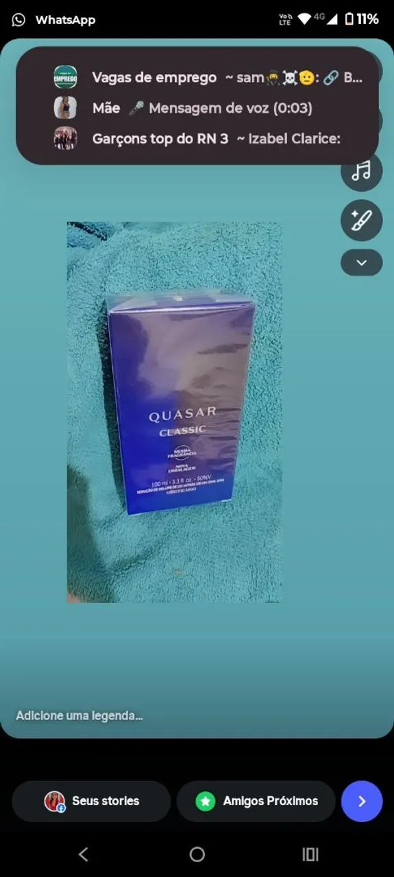Perfume masculino Quasar classic - Foto 2