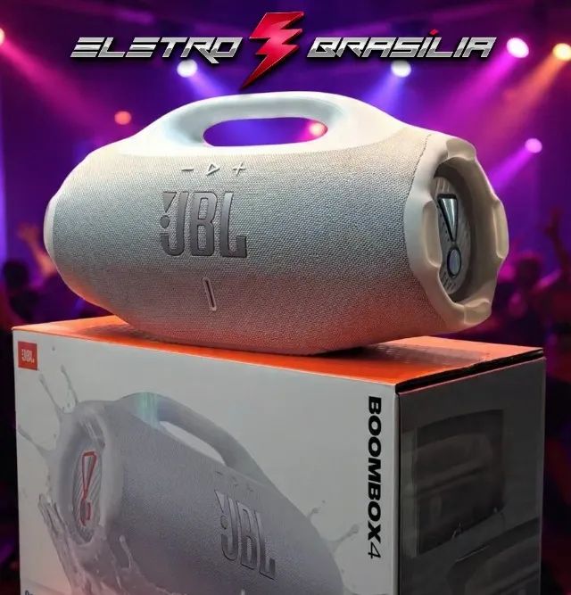 JBL Boombox 4 Branca, Original, Nota fiscal e garantia 1 ano - Foto 2