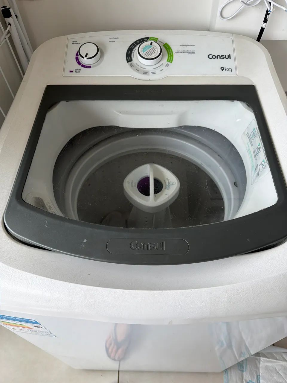 Máquina de lavar consul 9kg