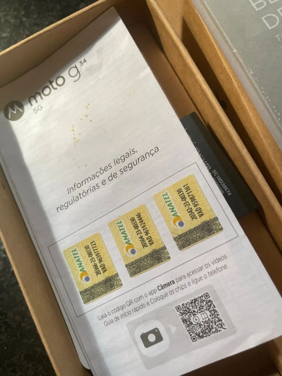 MOTO G34 5G / Único defeito: Tela - Foto 4