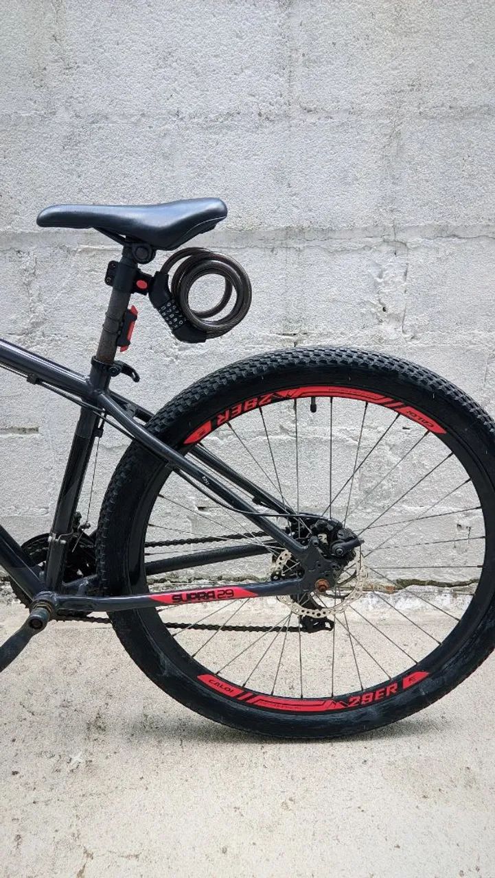 Caloi Aro 29  + Kit Completo de Acessórios - c/ nota fiscal - motivo: mudança 