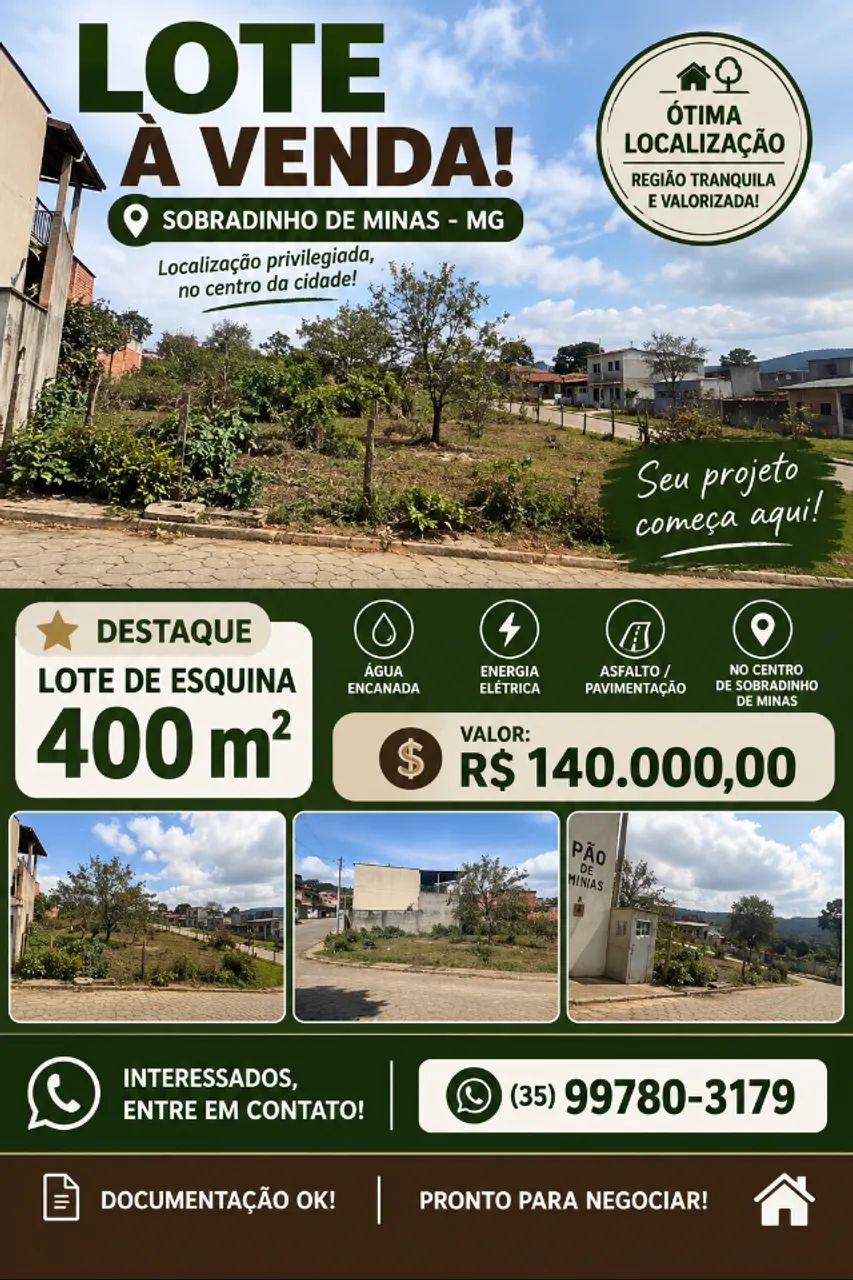 Terrenos Sobradinho de minas - Foto 2