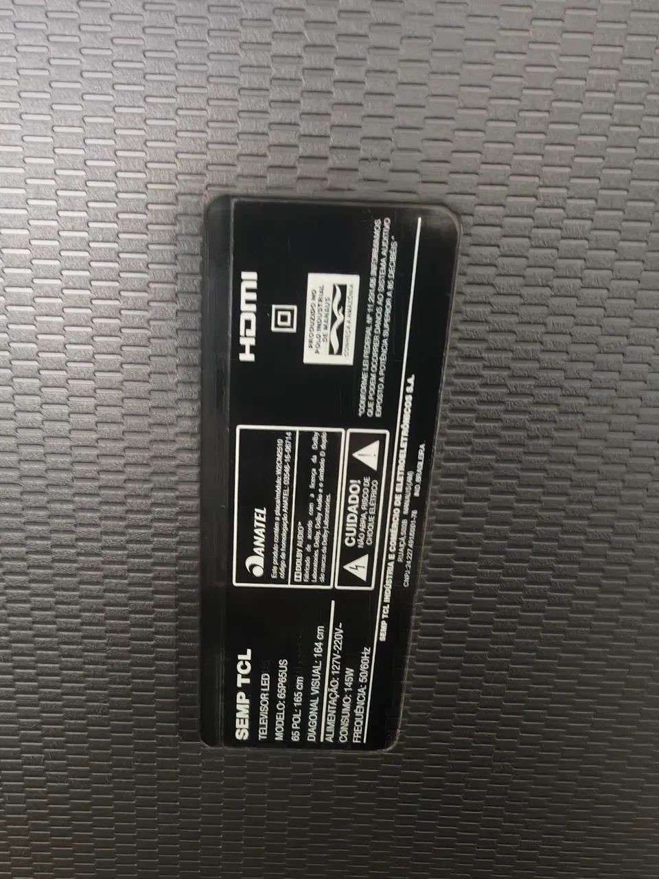 Tv Semp TCL led 65 Leia - Foto 4