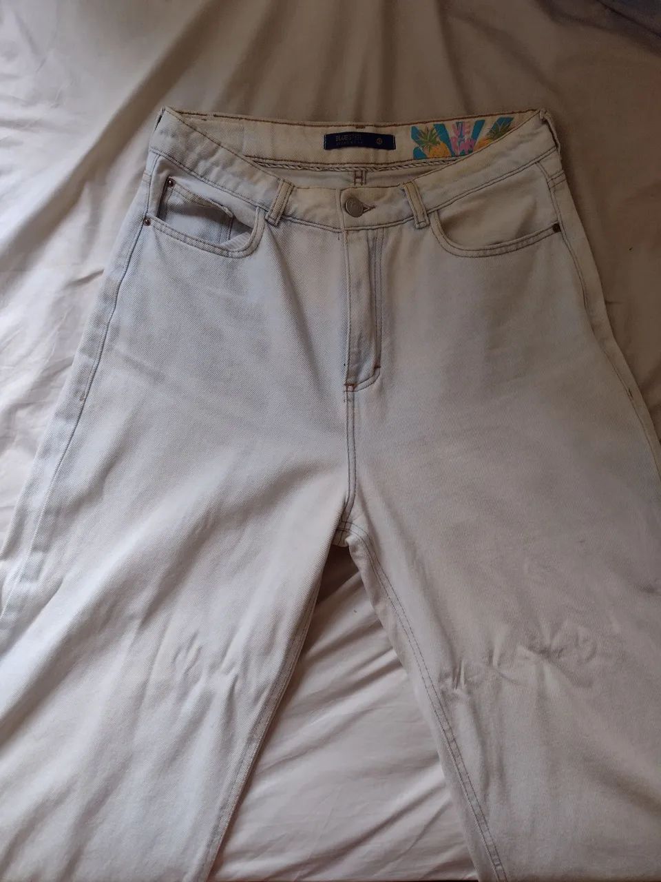 Calça jeans midi  - Foto 2