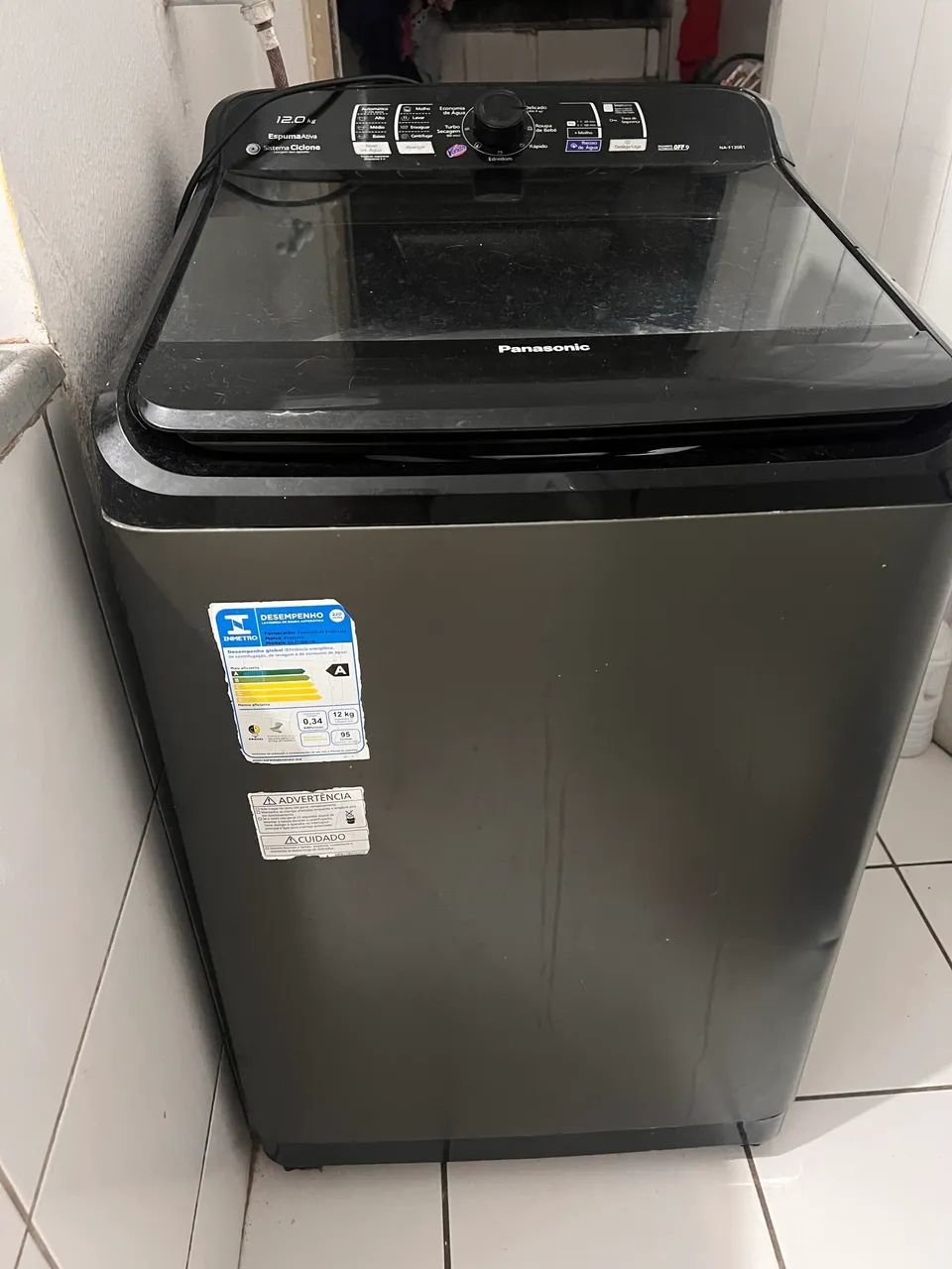 Máquina de lavar roupa Panasonic  - Foto 3