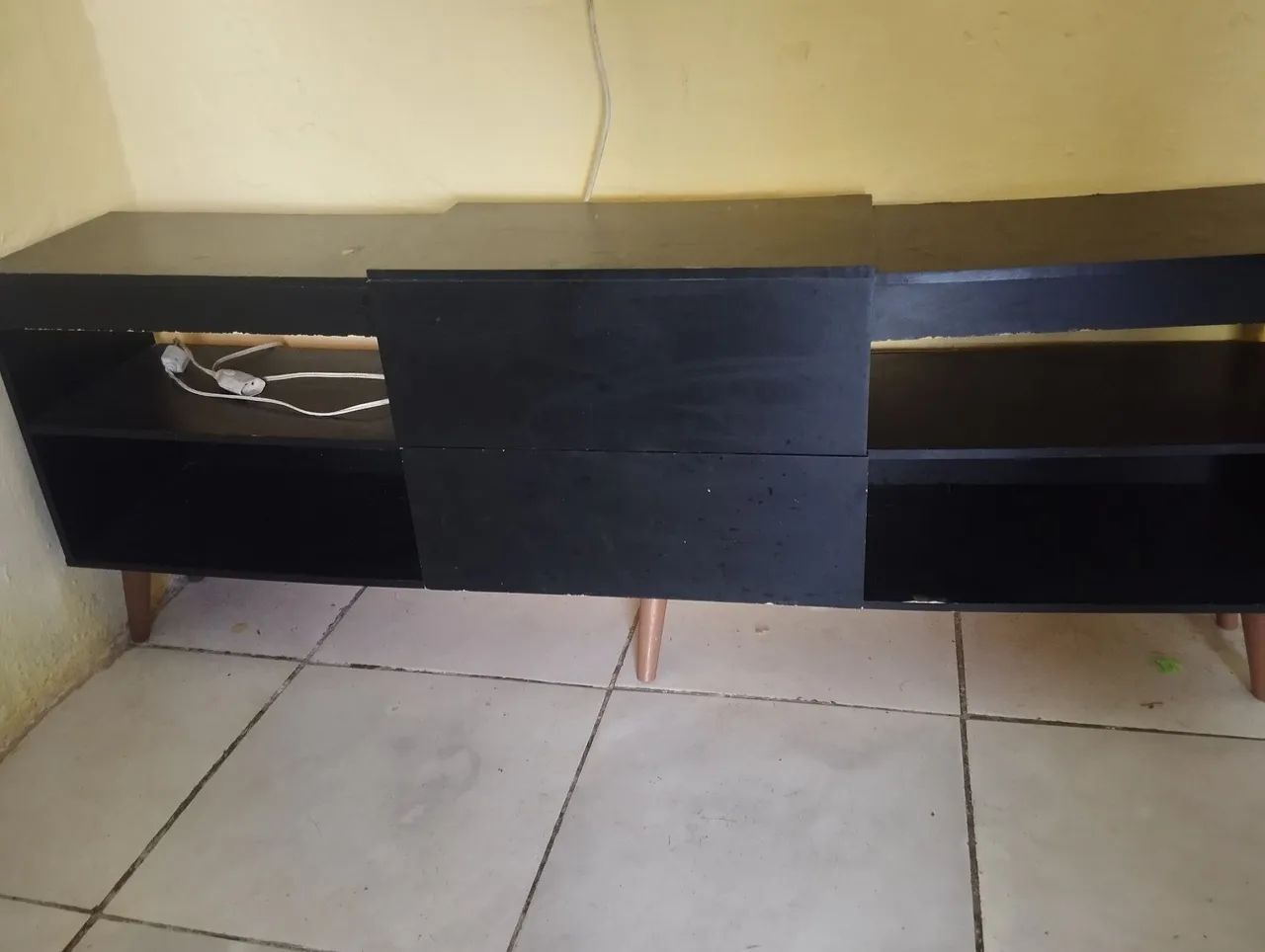 Vendo Rack preto R$100 - Foto 2
