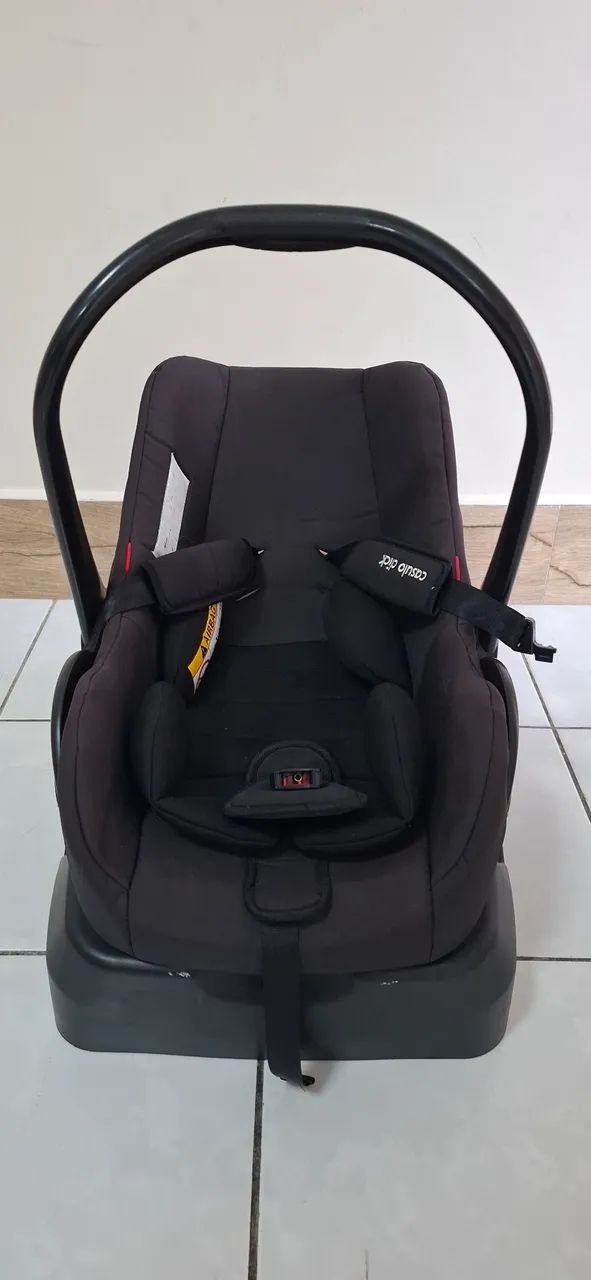 Carrinho bebê Kiddo Zig Zag com Bebe Conforto Casulo e Base - Foto 2