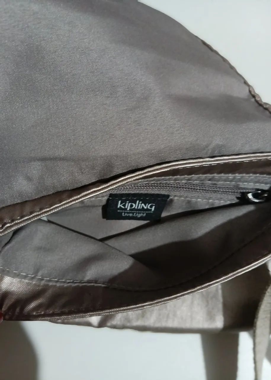 Bolsa kipling metalizada - Foto 2
