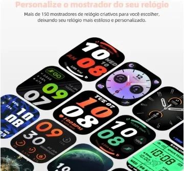 Relógio Smartwatch Bettdow - Fb041 - Cinza Claro  - Foto 5