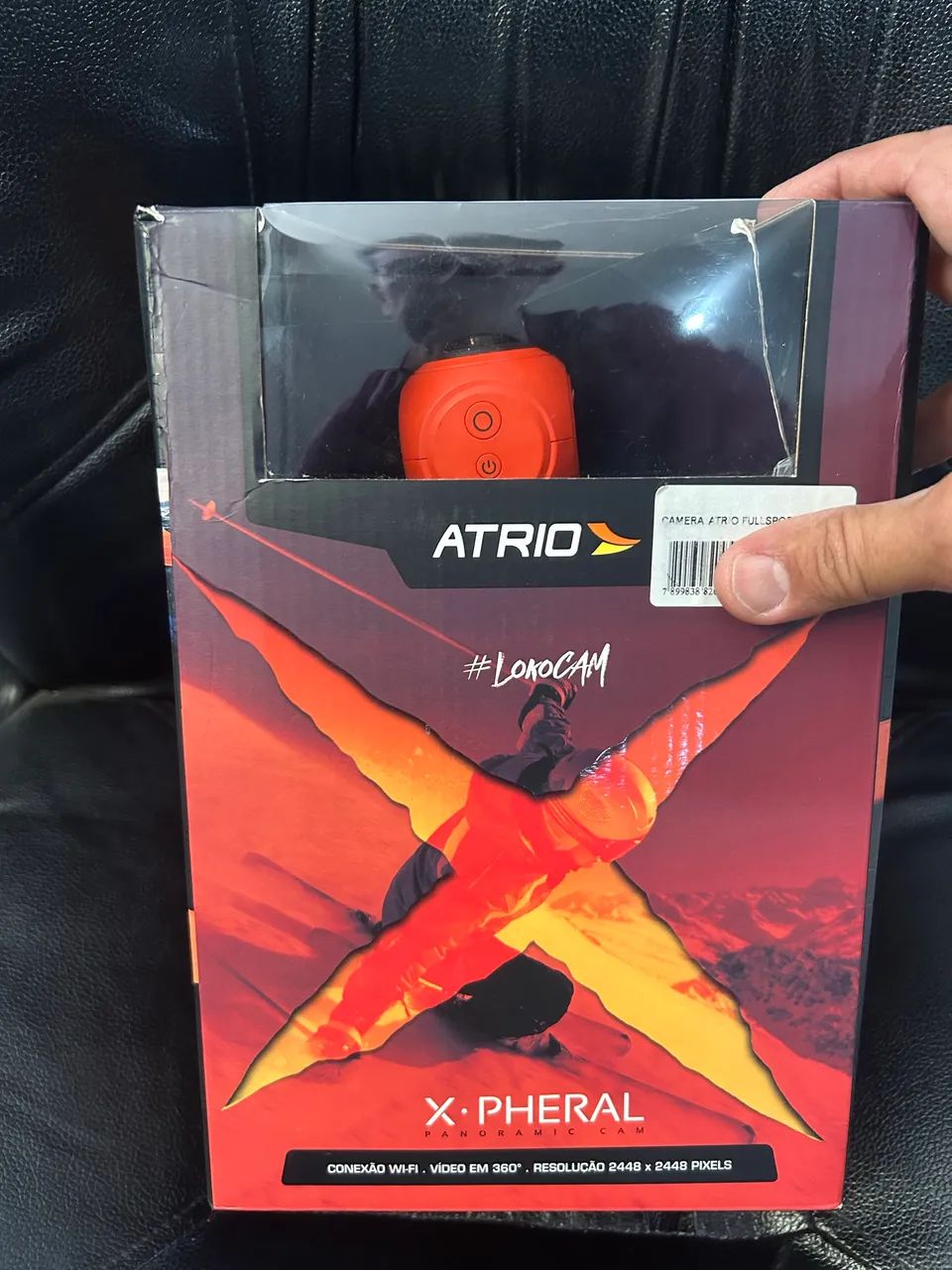 Câmera de ação átrio xpheral  nova na caixa  - Foto 3