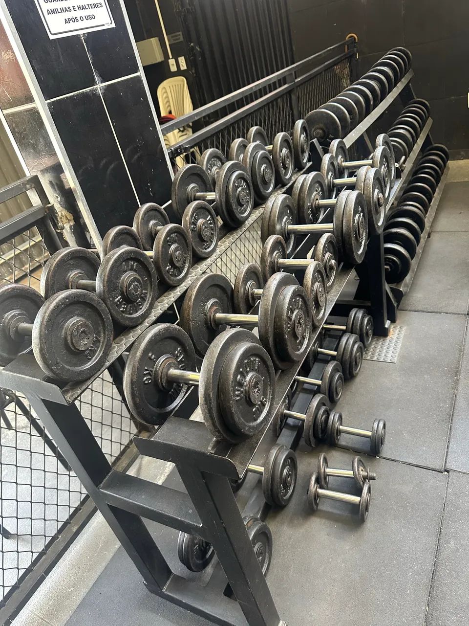 Dumbbell Set + Stand449242308386508800