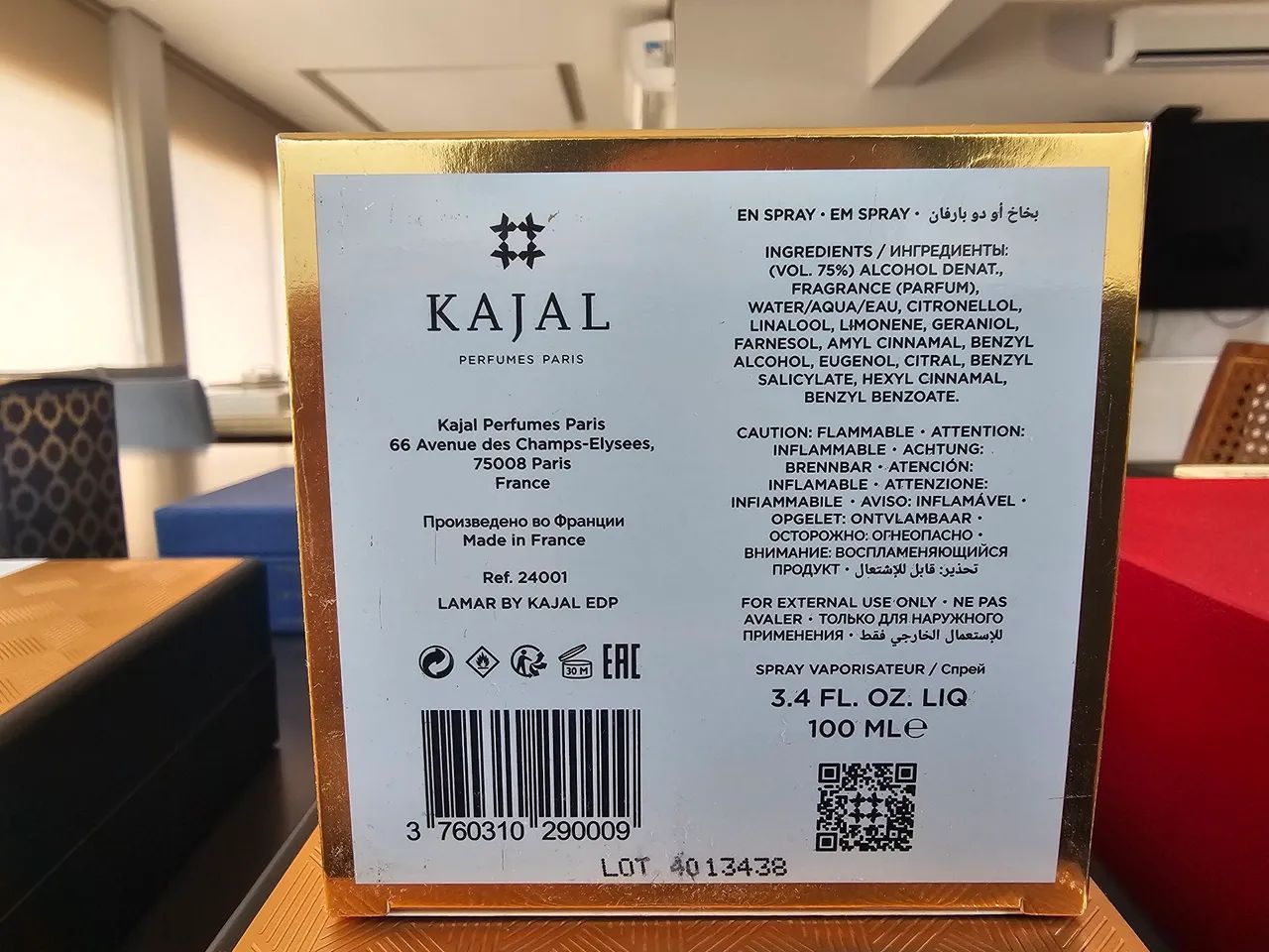 Kajal lamar perfume de nicho arabe - Foto 3