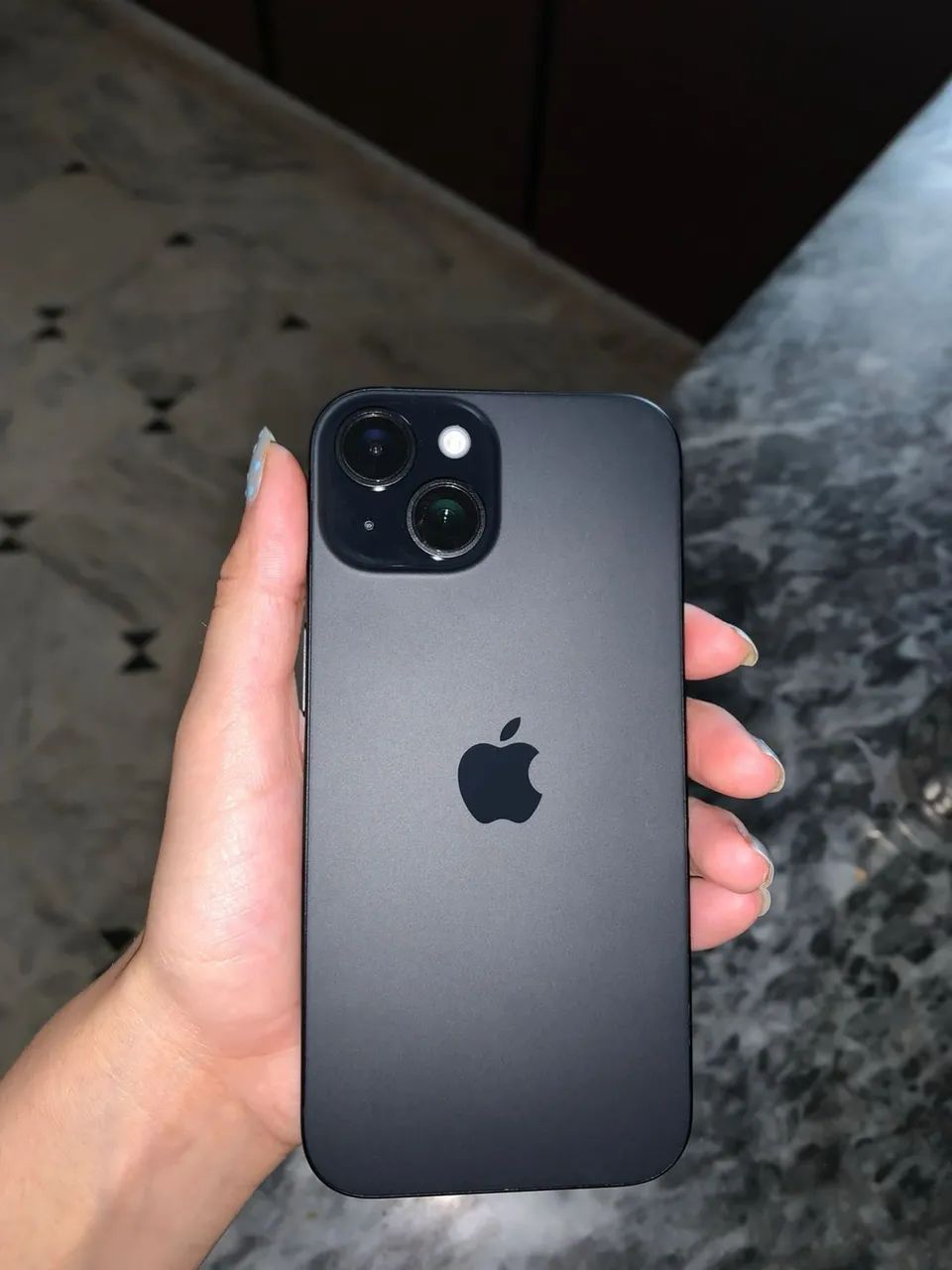 iPhone 15 preto 256gb 