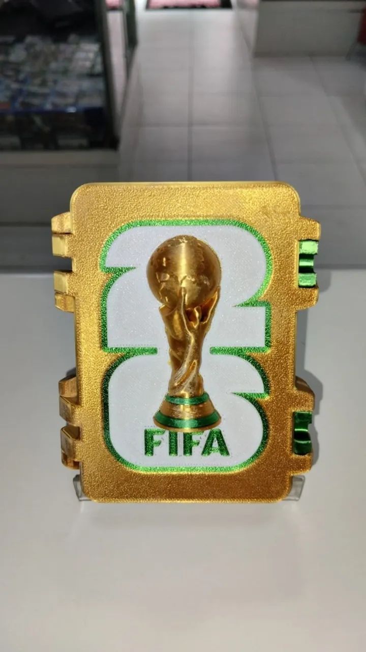 Caixa Porta Figurinhas COPA 2026 Grande 350 - Foto 3