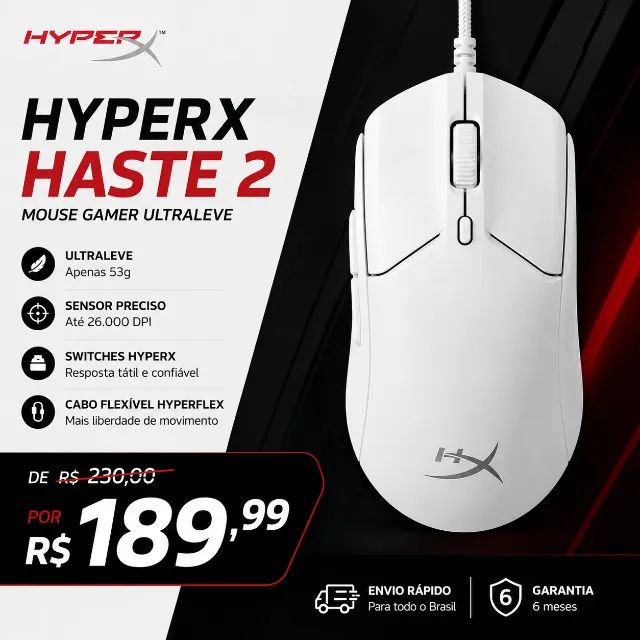 Mouse haste 2 hyperx