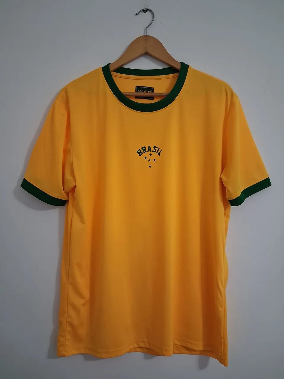 Camisa Brasil Retrô Gol - Foto 4