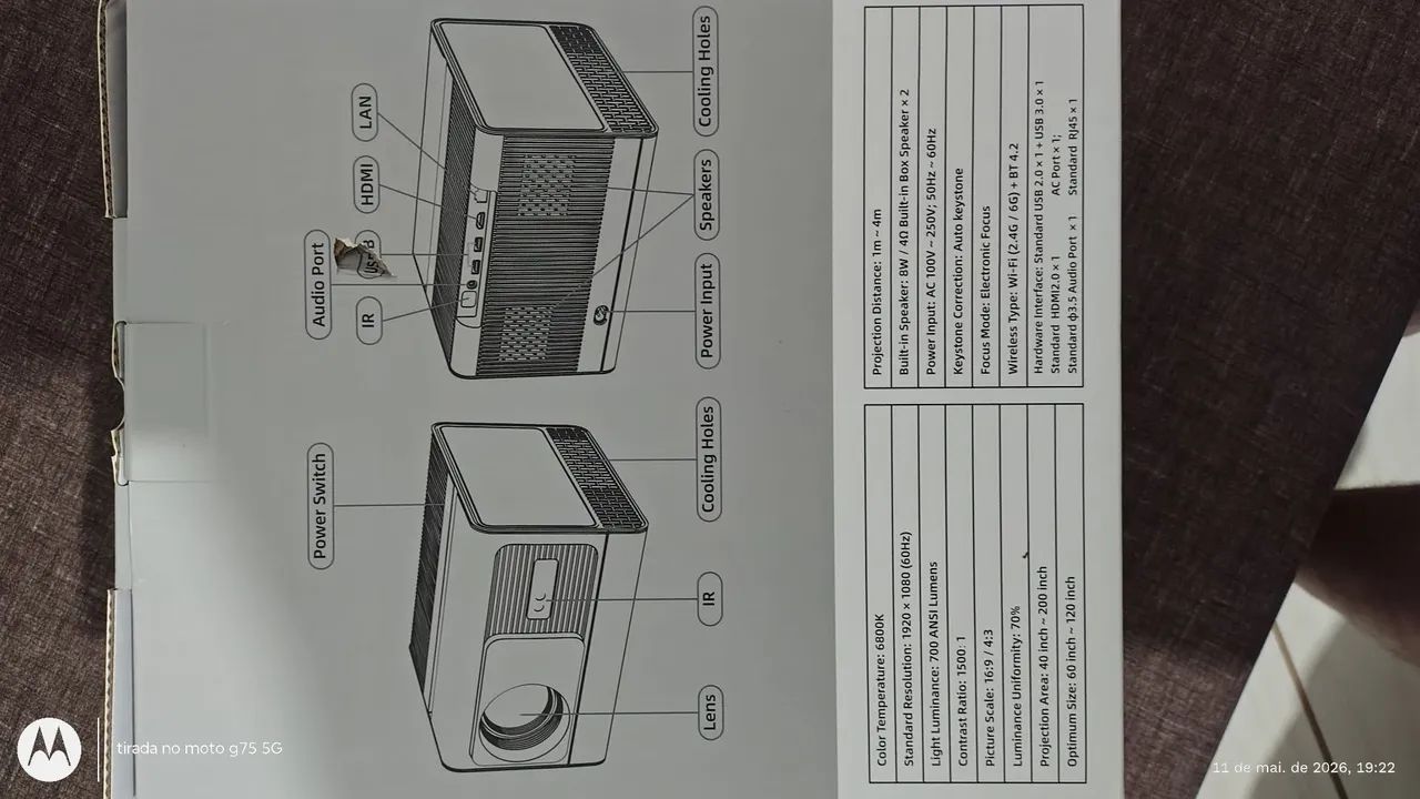 Projetor Bettdow - Foto 3