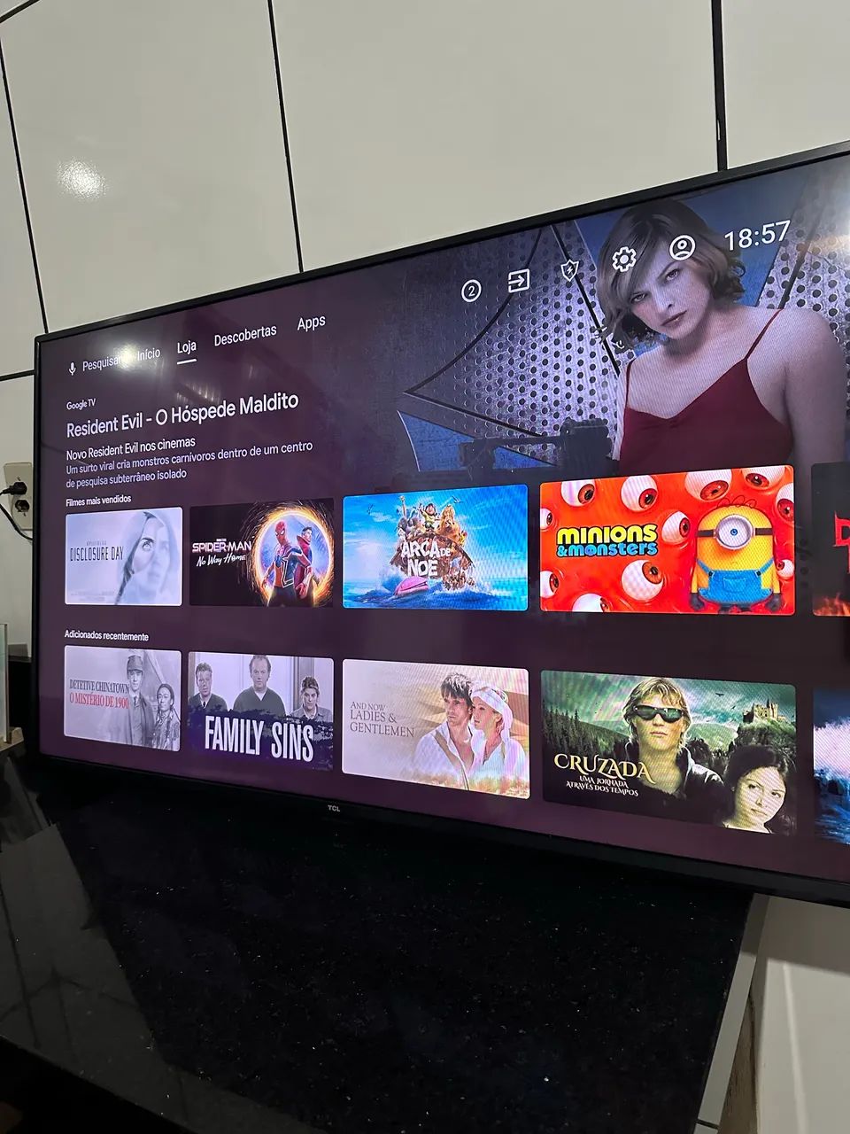 Tv smartv 50 4 k TCL ANDROID 1399,99 - Foto 5
