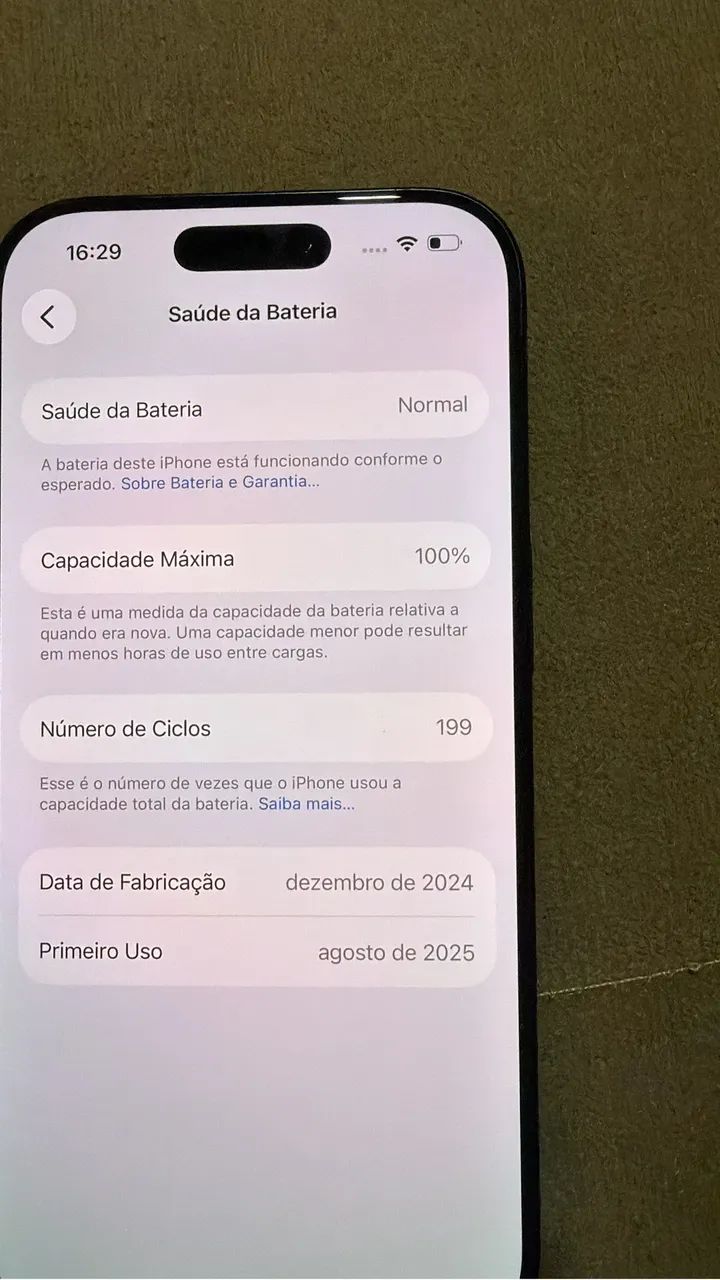 iphone 16 Pro 256GB preto  - Foto 2