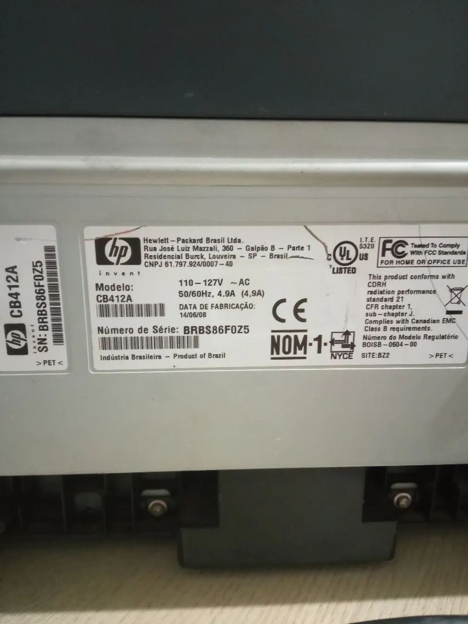 Impressora HP LaserJet P1505 - Foto 5