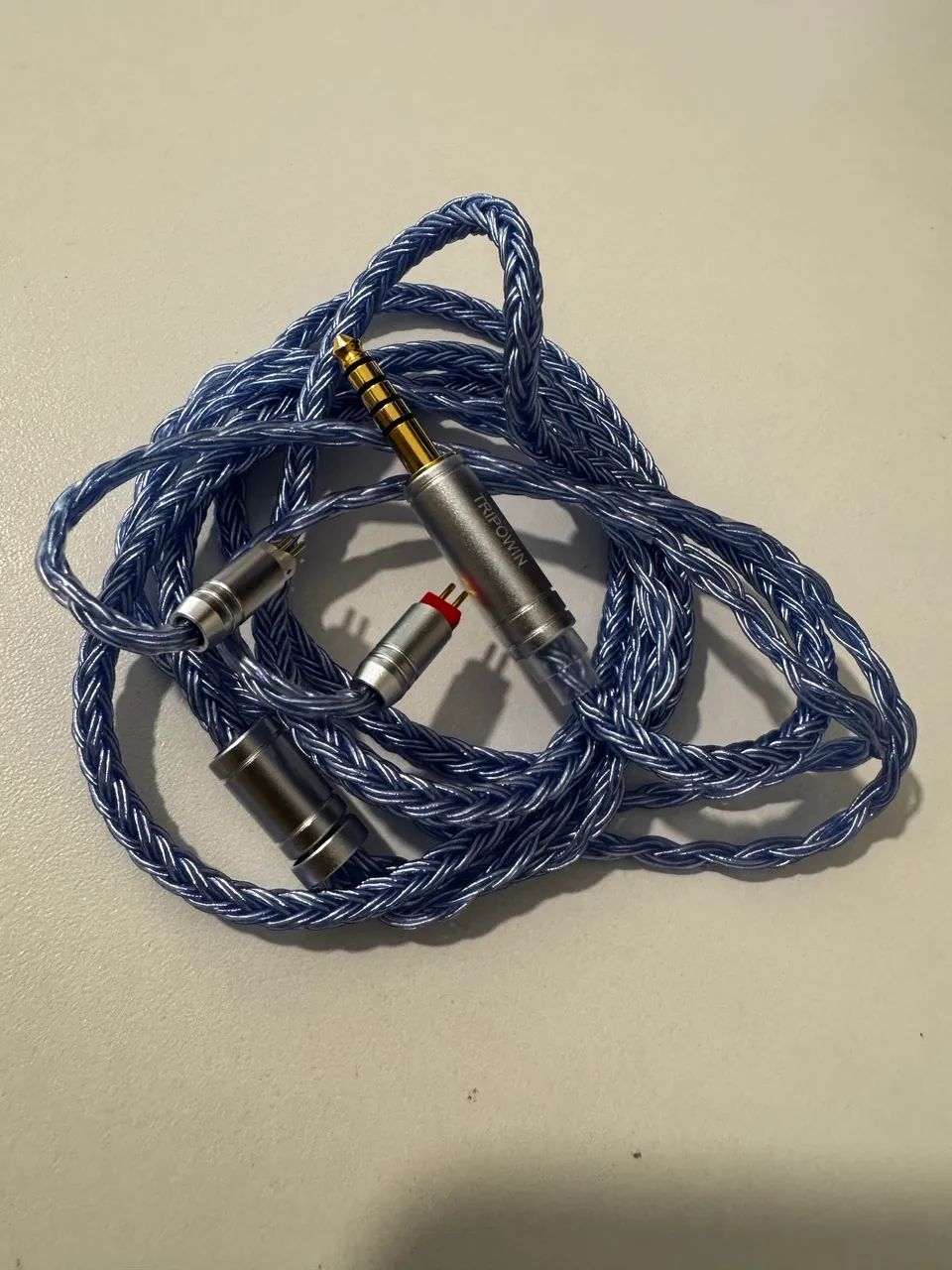 Cabo Tripowin Zonie Azul - 16 Core 2Pin 0.78 - 4.4mm balanceado