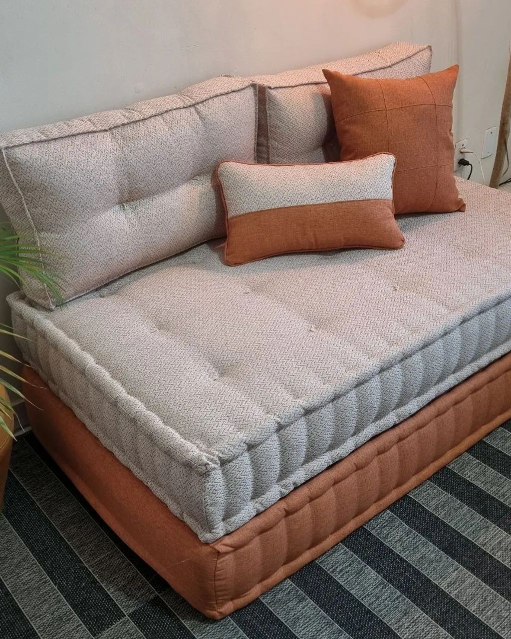 sofá futon turco feito a mão  - Foto 2
