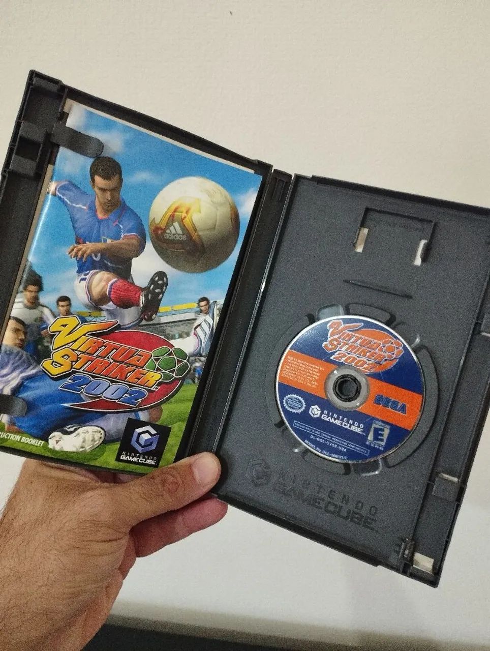 PISCOU, PERDEU! Virtua Striker 2002 GameCube Completo - Foto 3