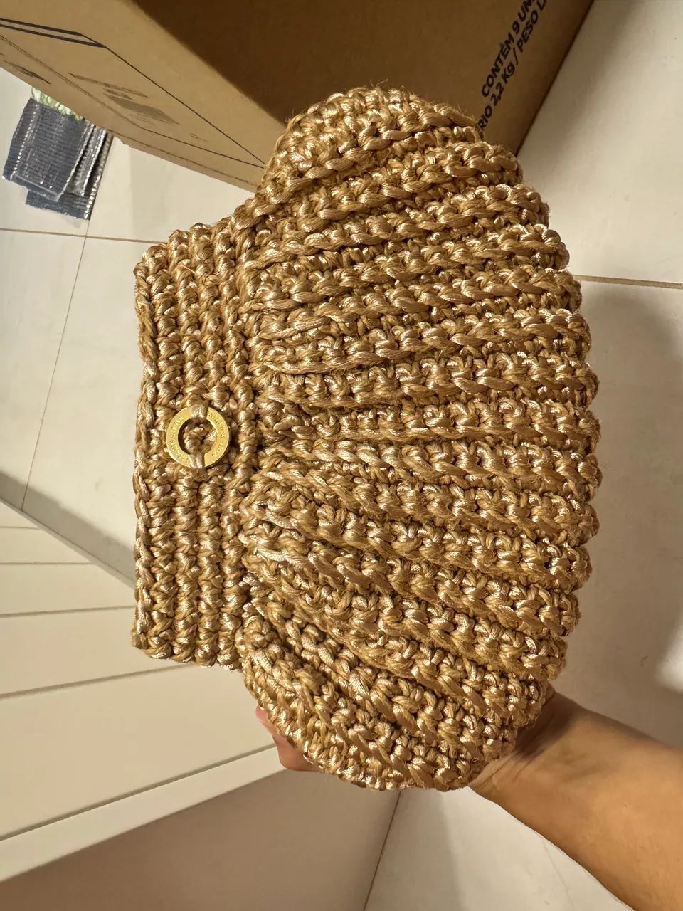 Bolsa luxo de crochê  - Foto 2