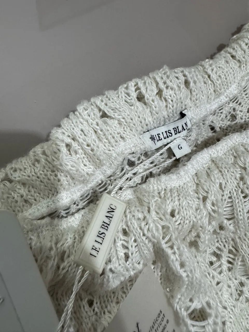 Blusa Tricot Le Lis Blanc Nova com etiqueta - Foto 5