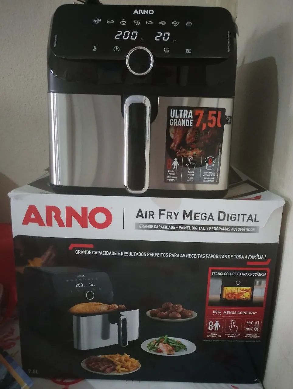 Air Fry Arno mega digital
