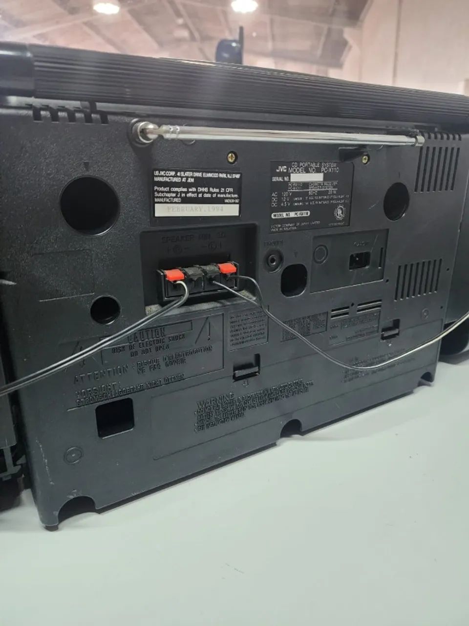 Som Boombox Jvc X110 Funcionando Sem Controle - Foto 5