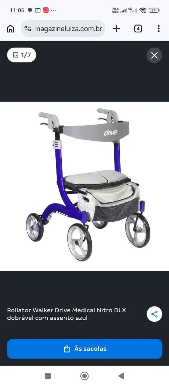 Caminhador Walker Drive Nitro Elite (zerooooo)