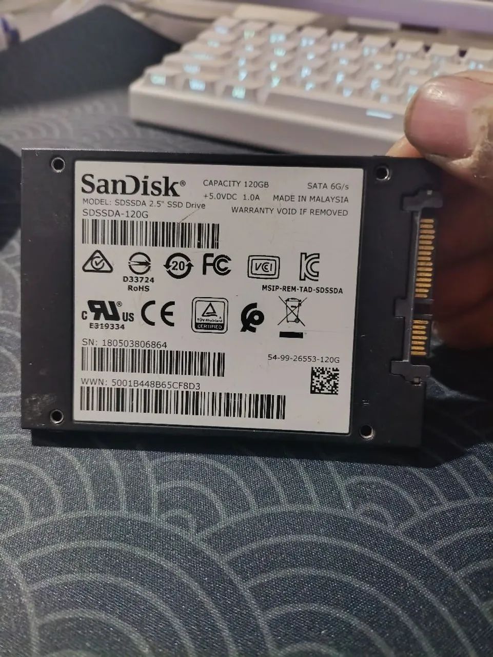 SSD SanDisk 120GB - Foto 2