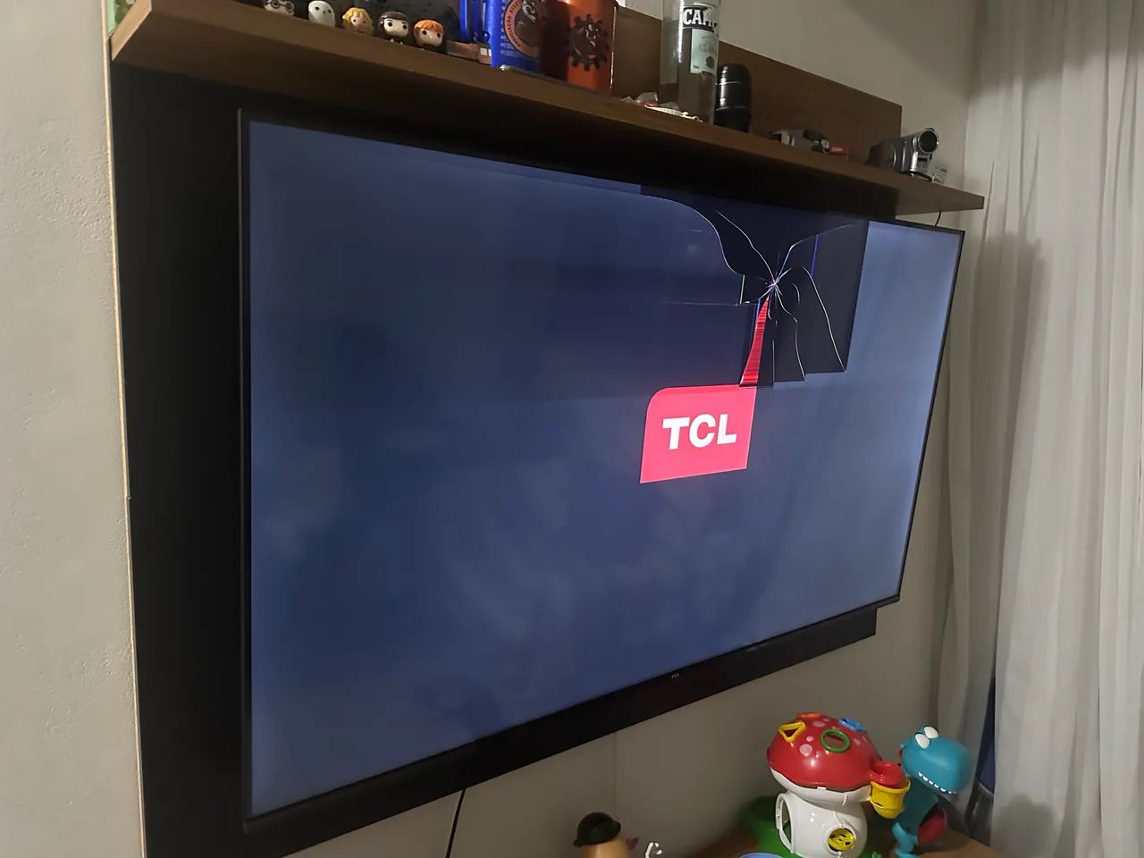TV TCL 55 4K SMART 2024 - Retiradas de peças ou reparo 