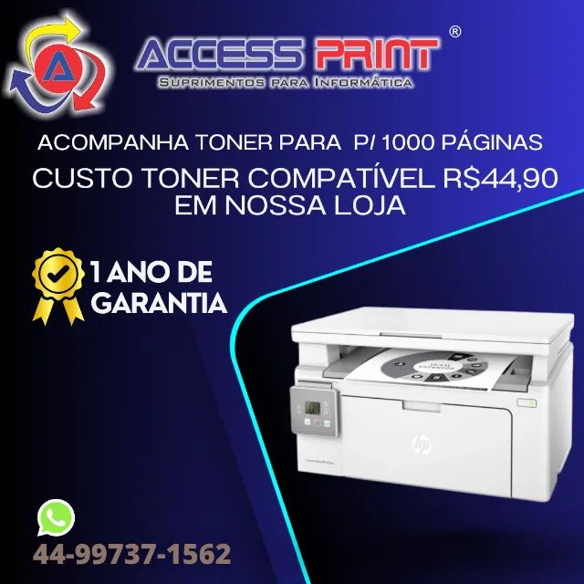 impressora laser hp multifuncional M1304A - Foto 3