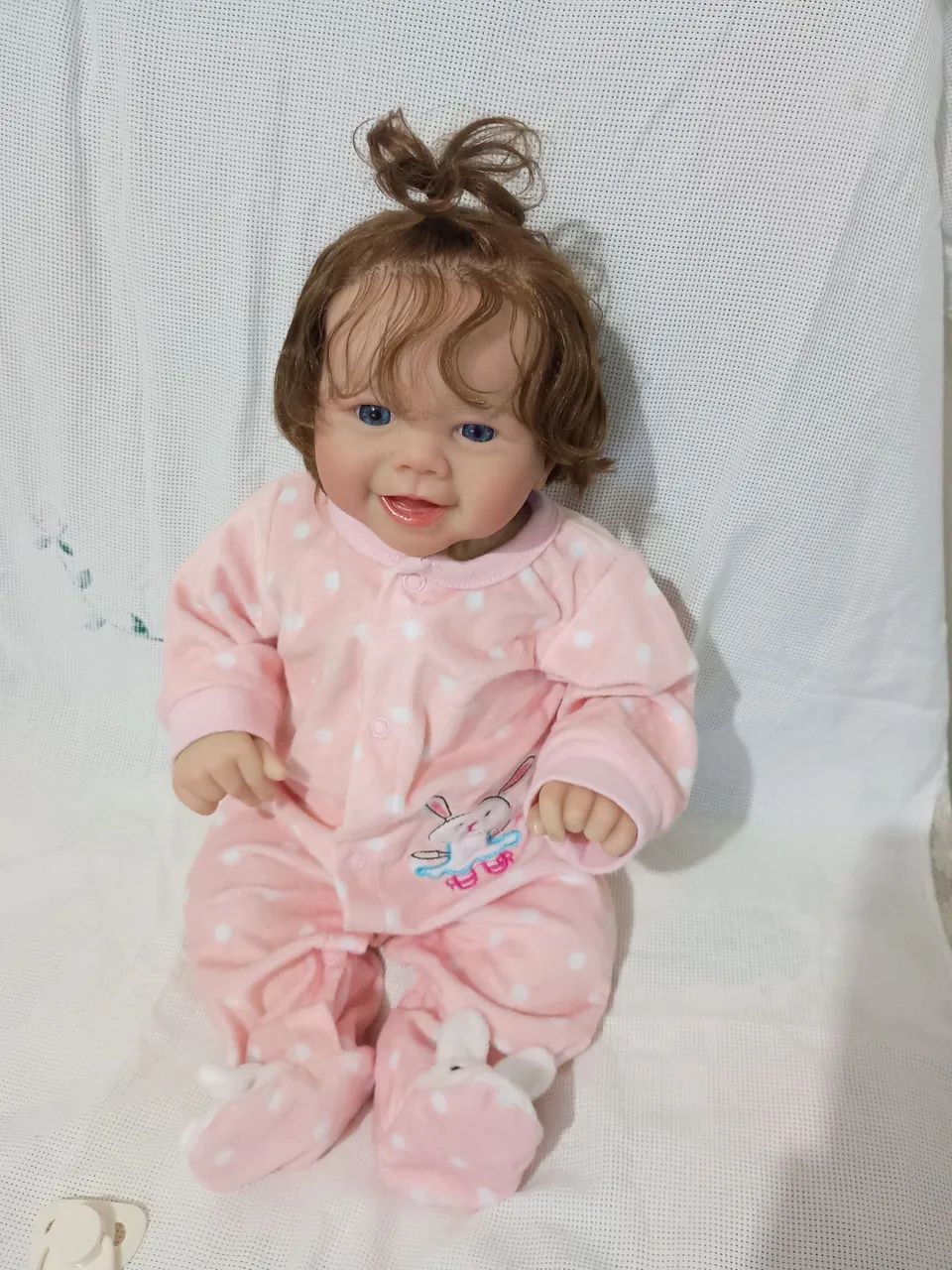 Bebê reborn 50 cm importado  - Foto 4
