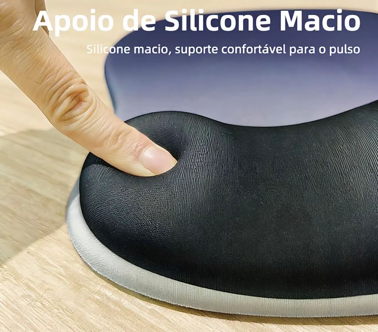 Mousepad Cinza - Foto 4