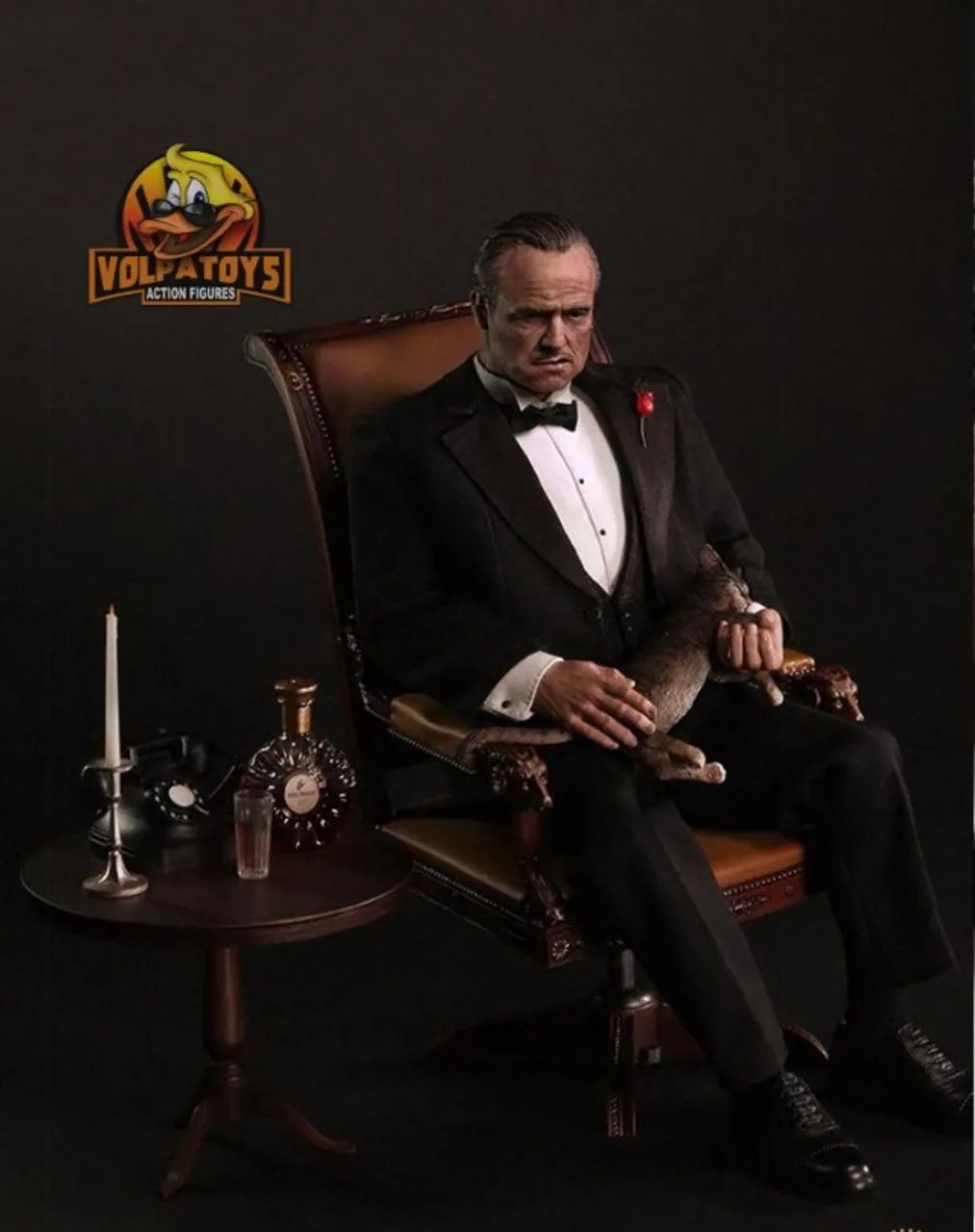 Godfather Dam Toys Poderoso Chefão - Don Corleone = Hot Toys