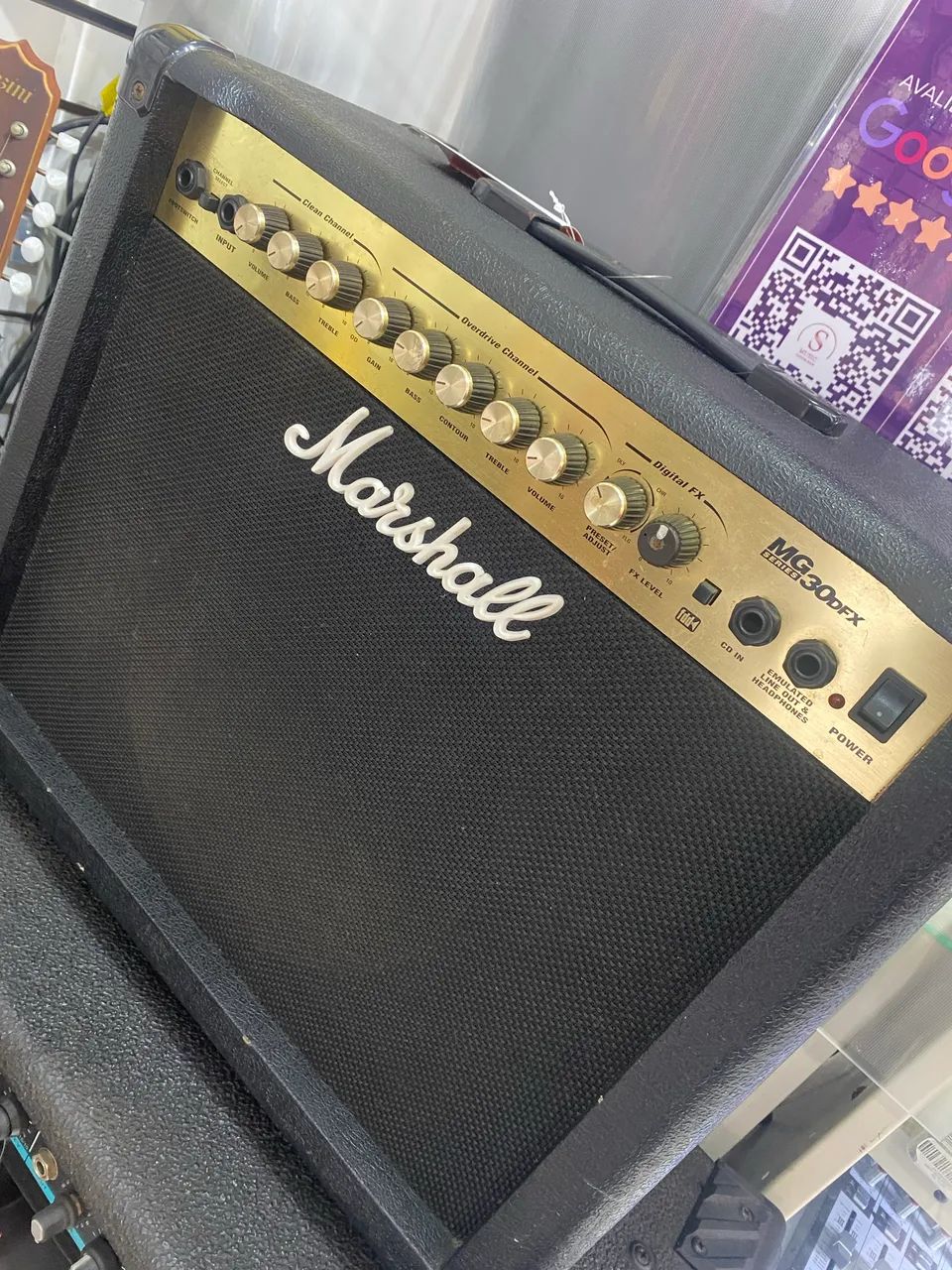 Amplificador Marshall MG 30 DFX - Foto 5