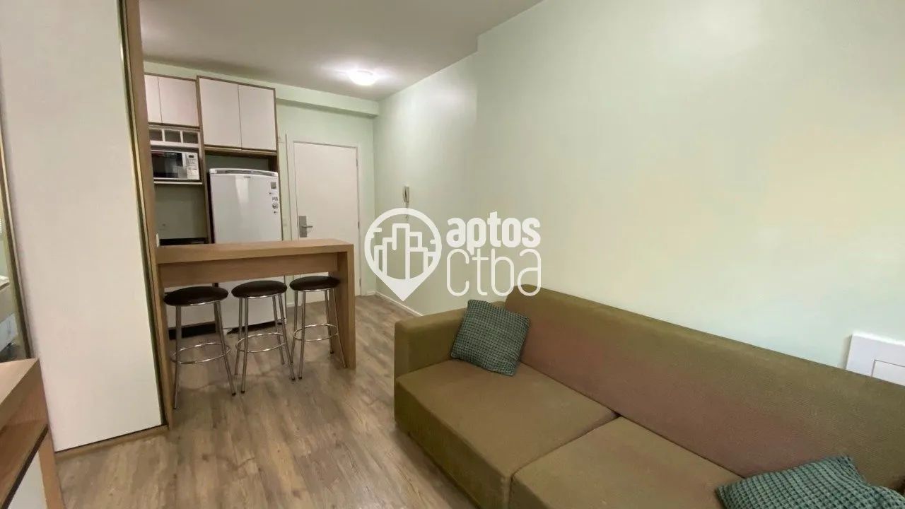 Studio para locação, mobiliado, 01 vaga de garagem - Batel - Curitiba/PR - Foto 2