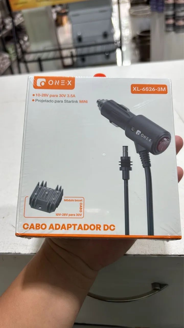 Cabo Starlink com inversor 3 m de comprimento 