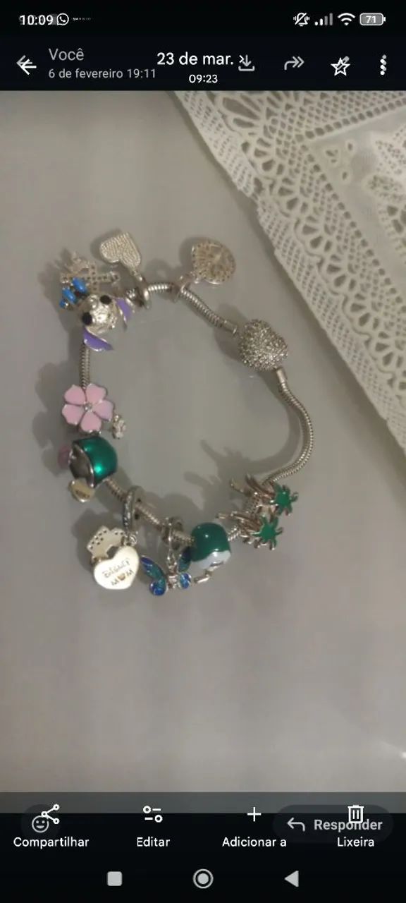 Pandora + berloques 