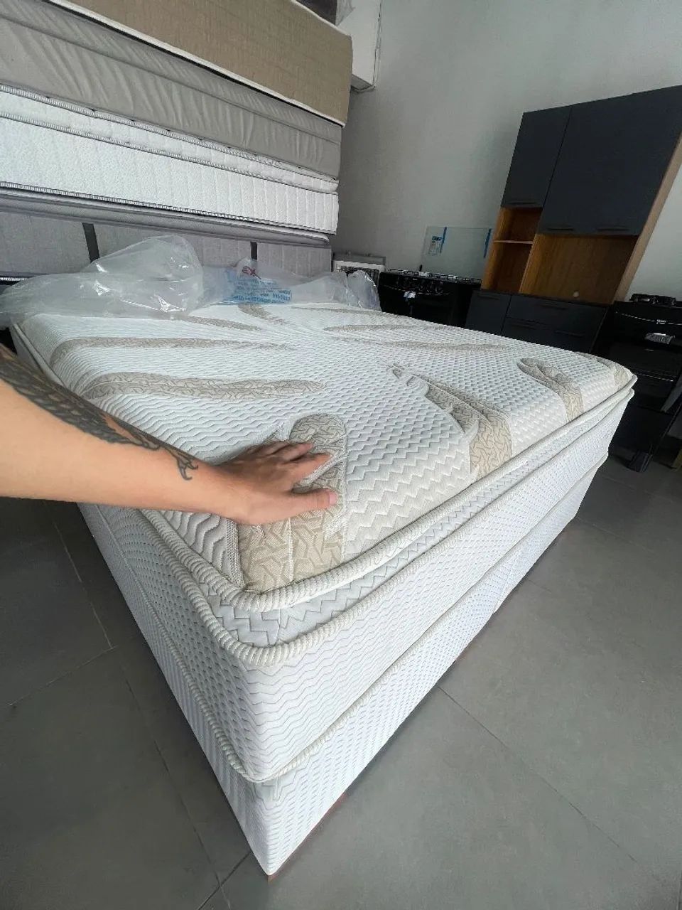 Cama box Queen linha Premium 