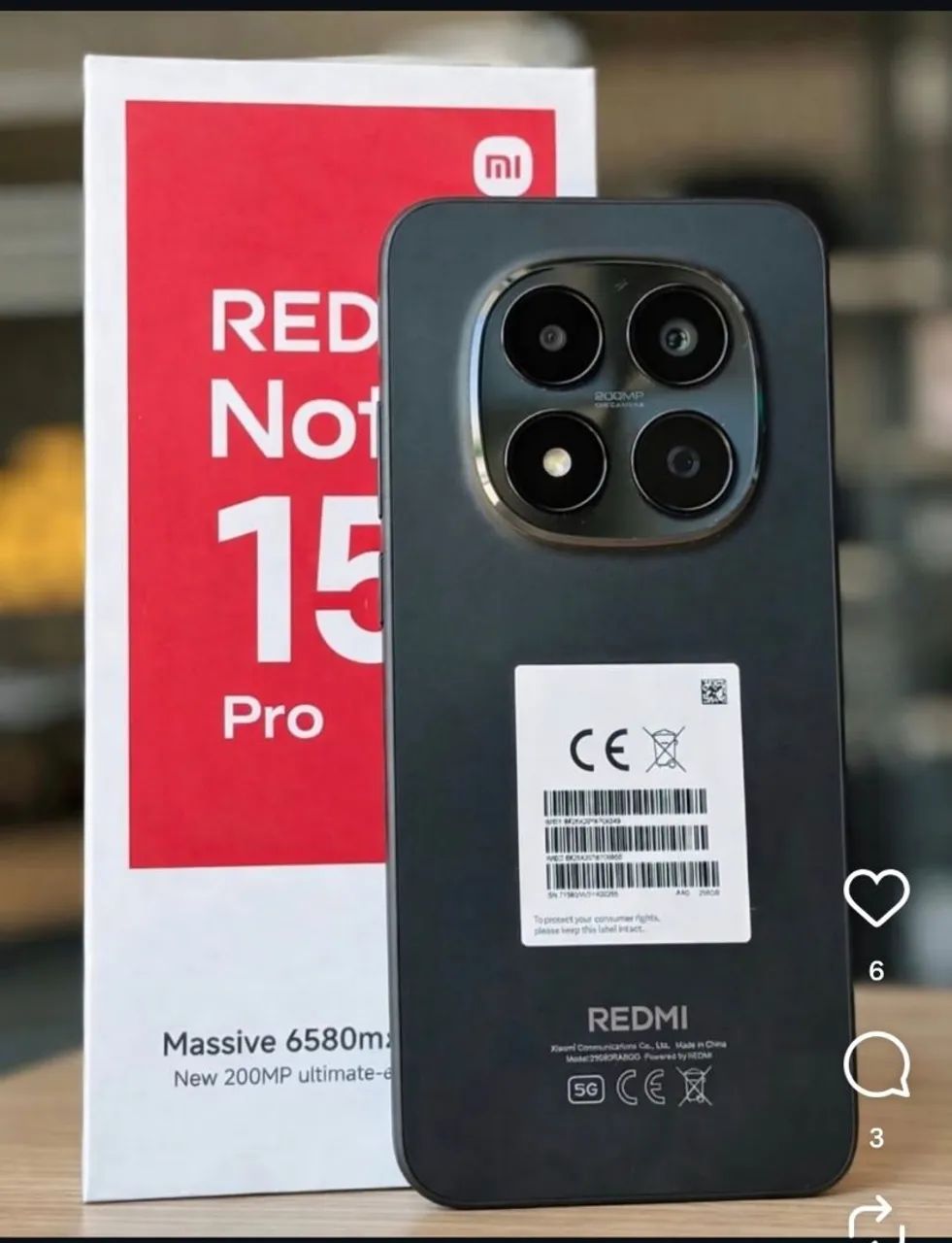 Xiaomi Note 14 Pro 256GB. Novo lacrado com garantia 