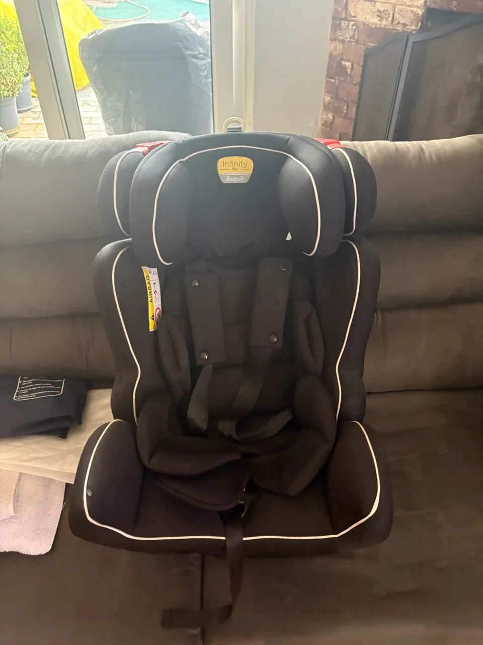 Cadeira infantil carro Burigotto Infinity Black - Foto 2