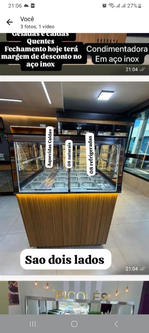 Condimentadora refrigerada  - Foto 2