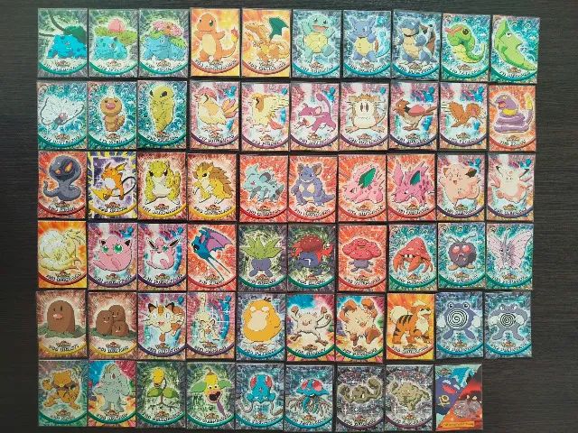 Lote de Cartas Pokemon Topps