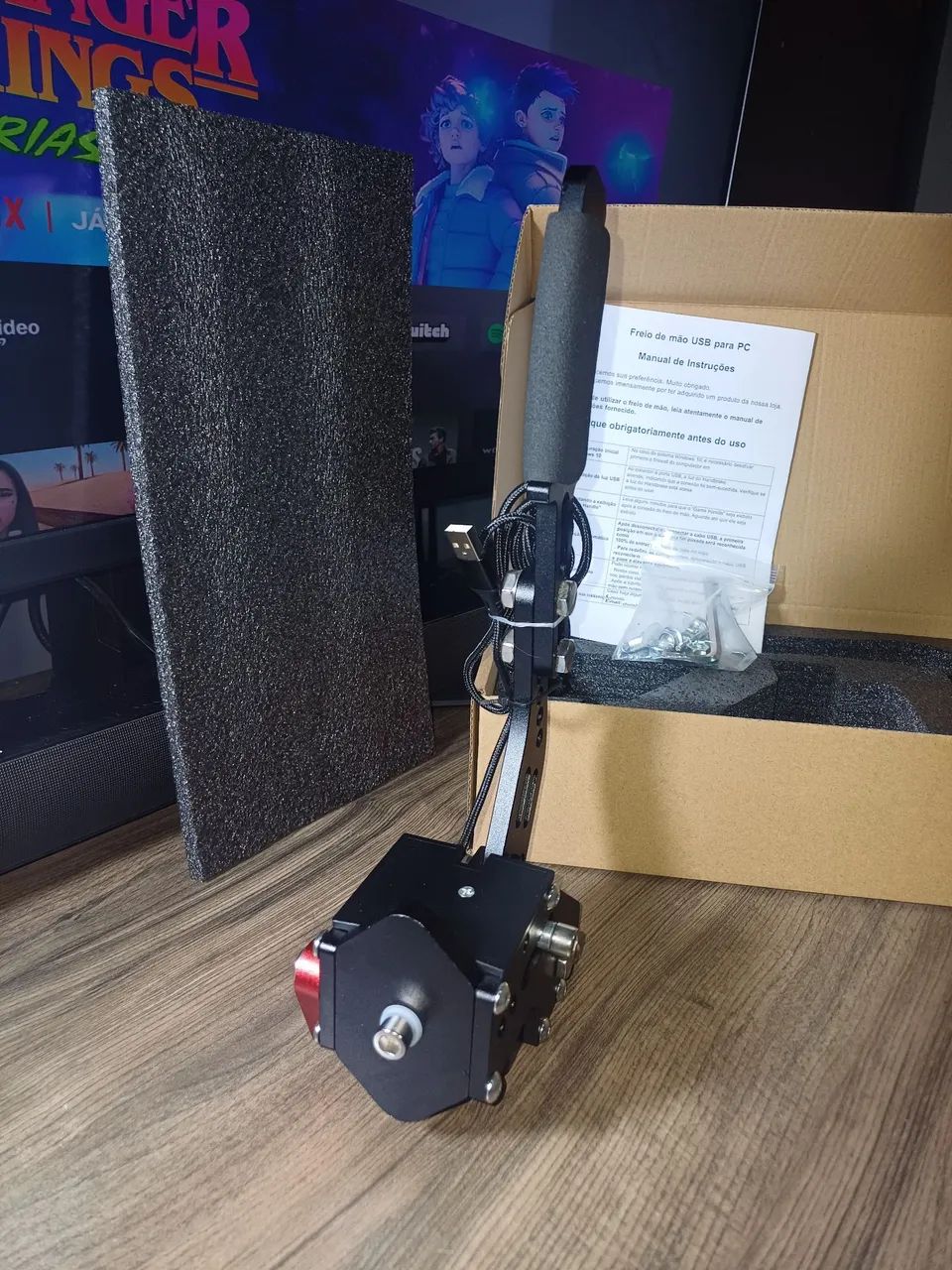 Freio de mão para PCs! NOVO! - Foto 3